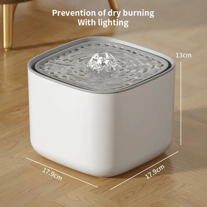 3L Cat Water Fountain Auto Recirculate Filter - Image 10