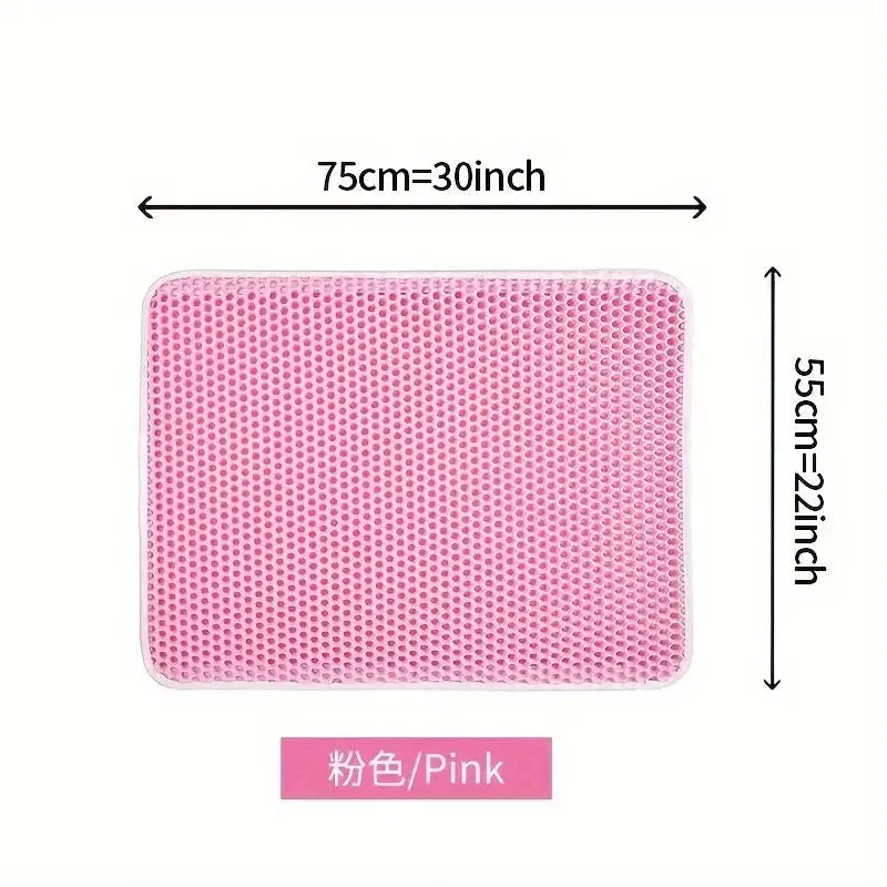 Advanced Honeycomb Cat Litter Mat – Large, Waterproof & Easy to Clean - Image 4