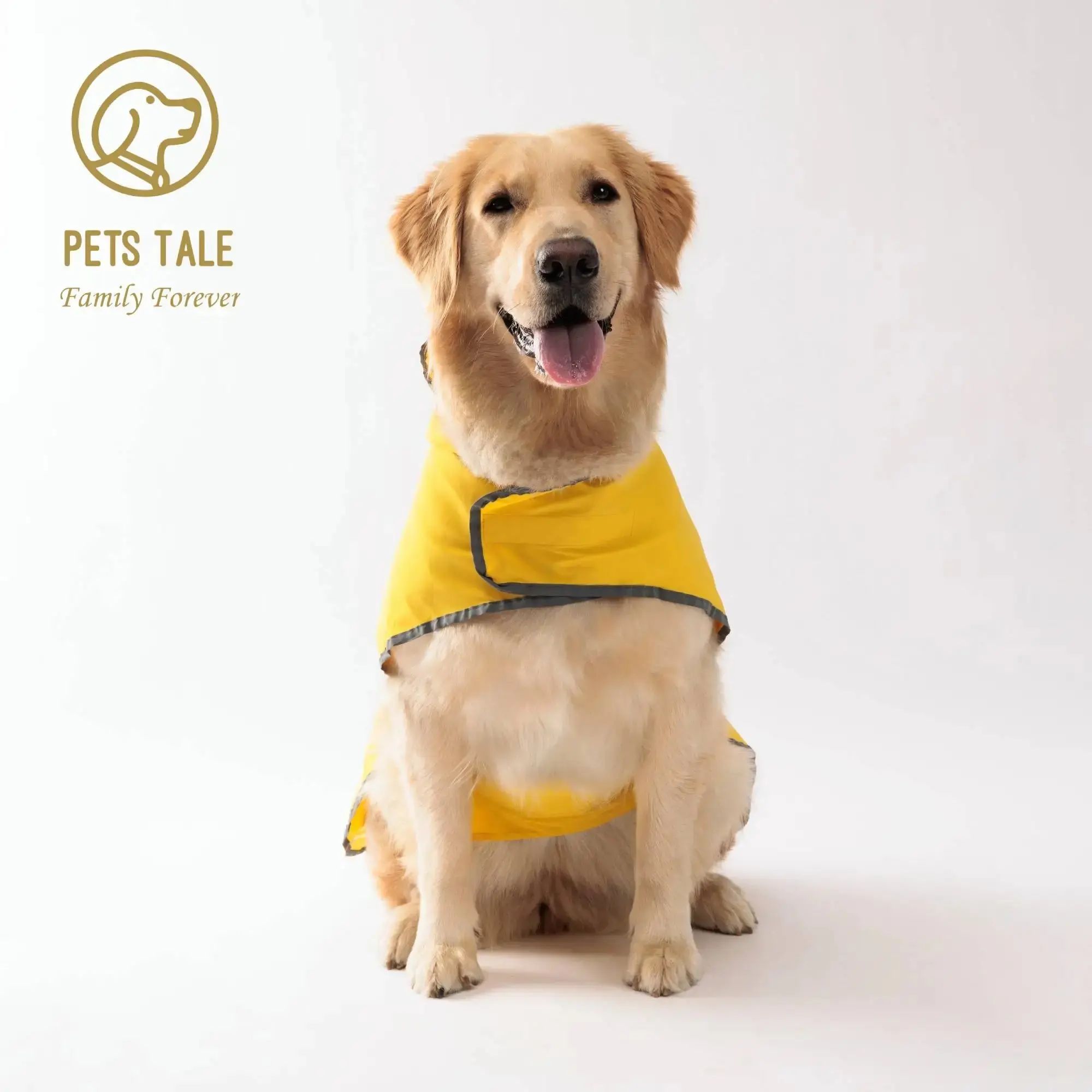 All Weather Dog Raincoat – Dual-Sided Waterproof with Velcro Closure - Image 3