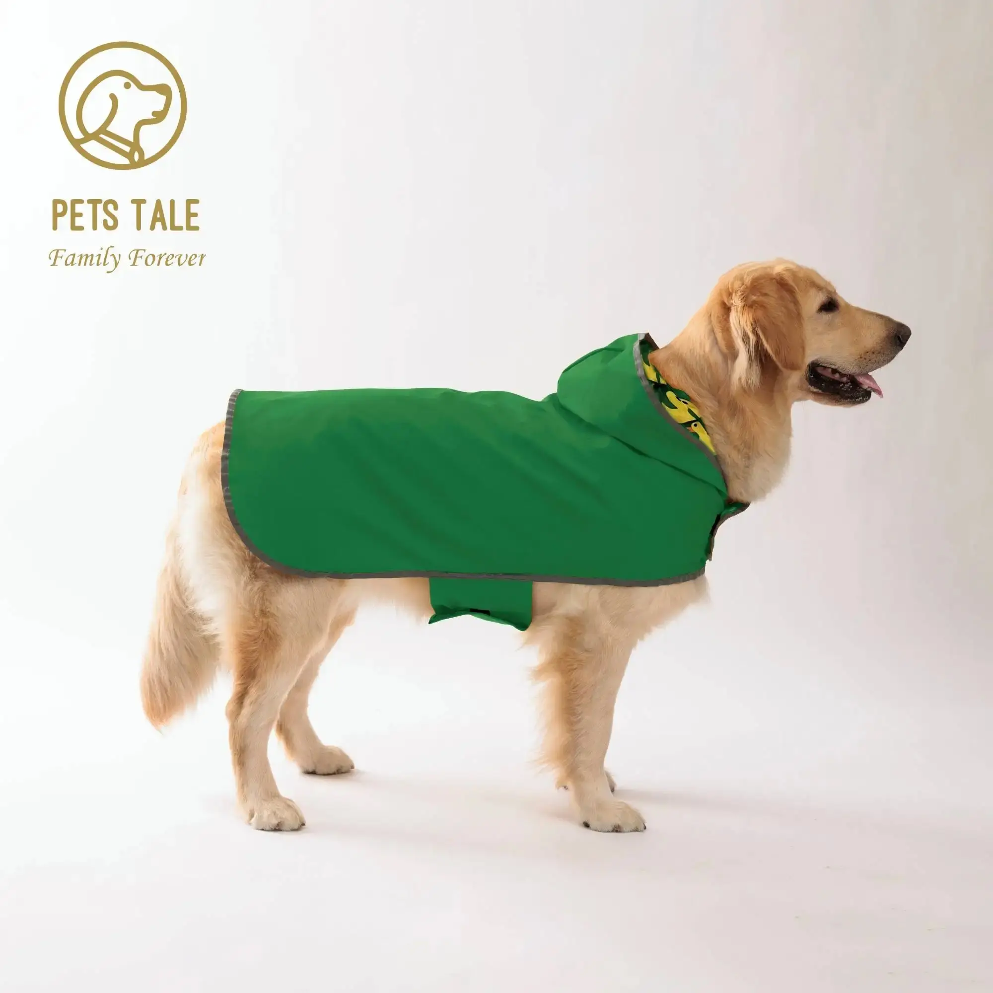 All Weather Dog Raincoat – Dual-Sided Waterproof with Velcro Closure - Image 9