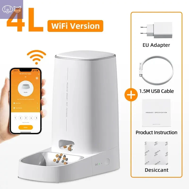 ROJECO Automatic Pet Feeder – Smart Feeding Solution for Your Pets - Image 7