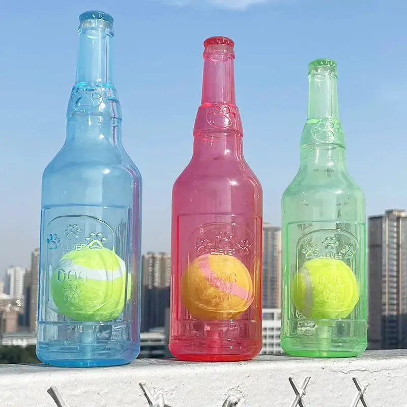Bite-Resistant Water Bottle Dog Toy - Image 3