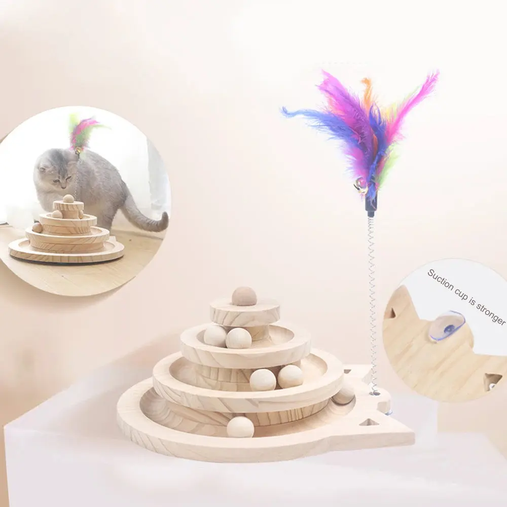 Cat Toy Tower Triple Play Discs for Endless Fun and Training! - Image 3