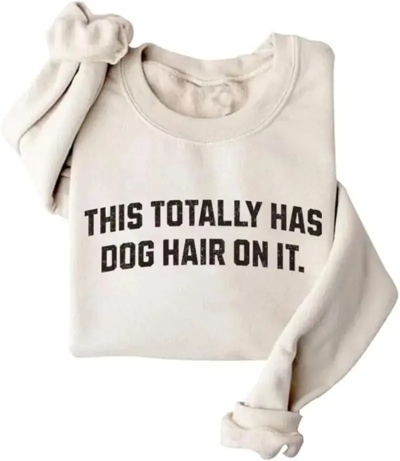 Dog Hair Crewneck Sweatshirt (Unisex) | Comfortable and Stylish - Image 3