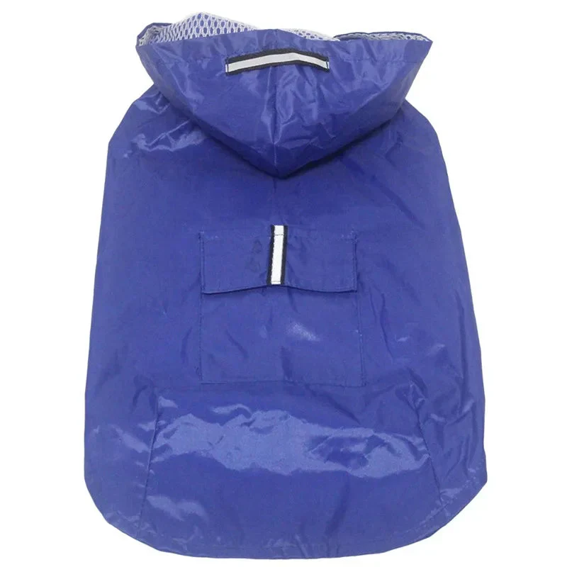 Dog Raincoat – Waterproof Hooded Jacket with Reflective Stripe (Small, Medium, Large) - Image 5