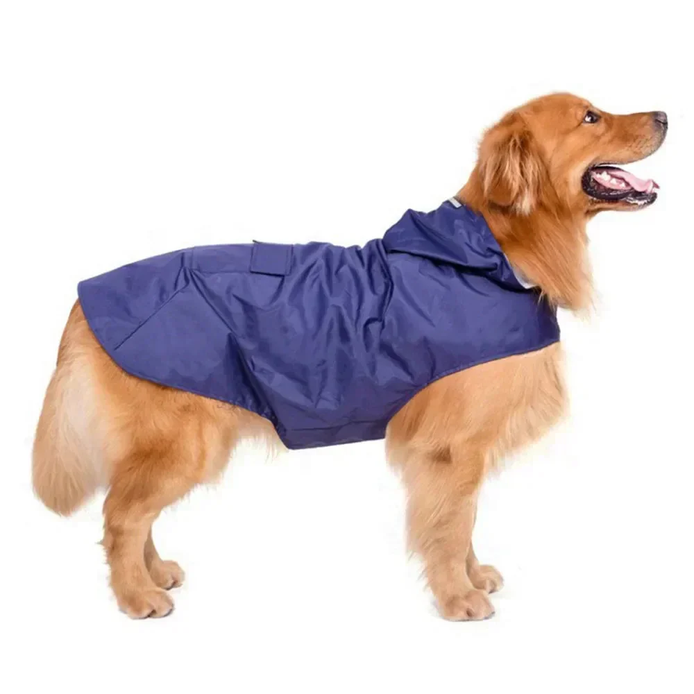 Dog Raincoat – Waterproof Hooded Jacket with Reflective Stripe (Small, Medium, Large) - Image 8