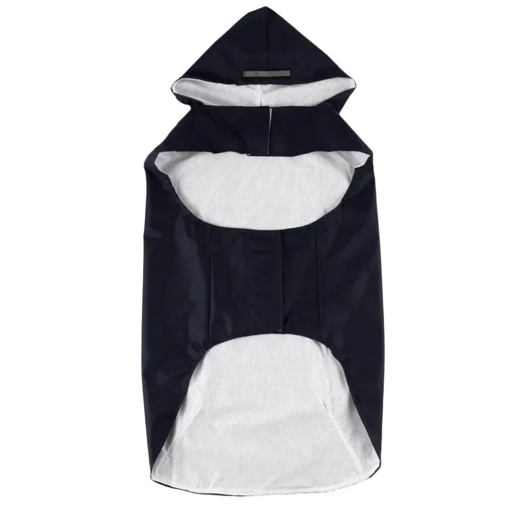 Dog Raincoat – Waterproof Hooded Jacket with Reflective Stripe (Small, Medium, Large) - Image 9