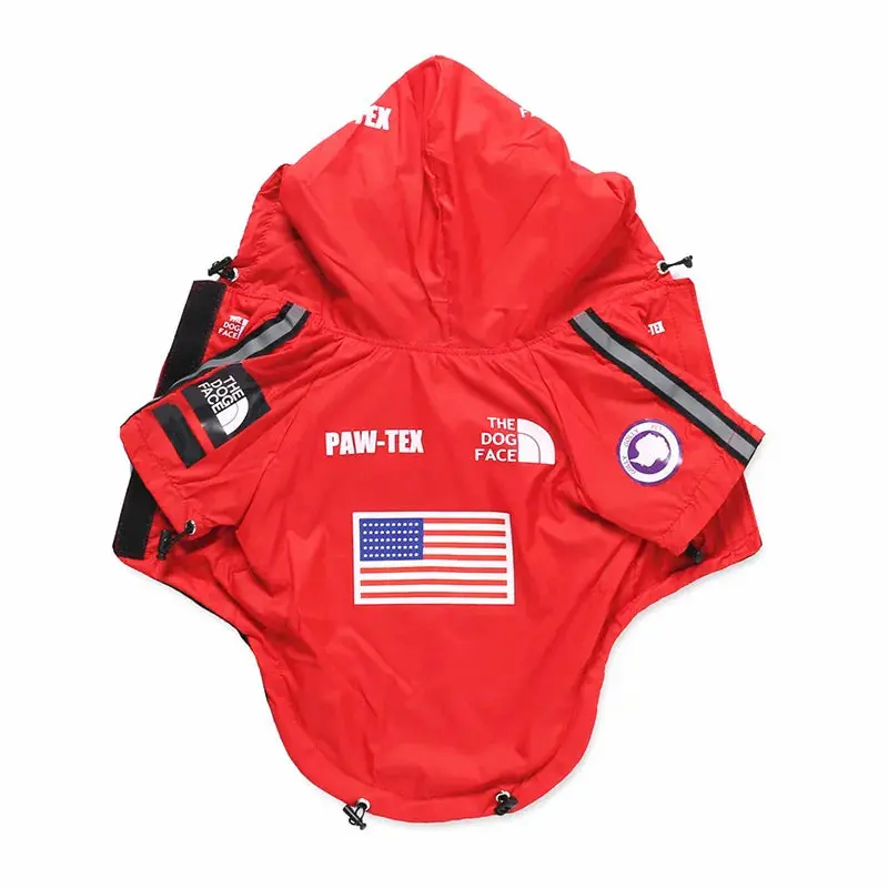 Dog Raincoat Waterproof Windbreaker – Hooded Jacket for All Sizes - Image 6