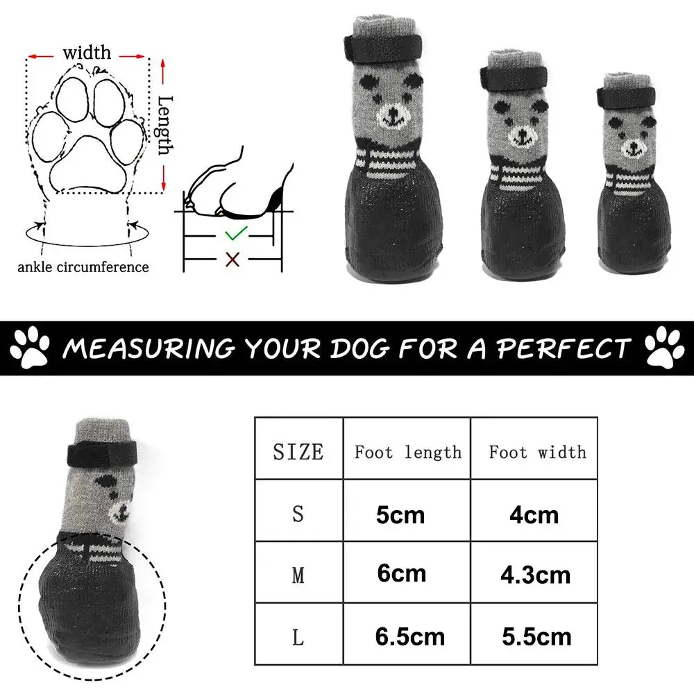 PawProtector™ Waterproof Breathable Dog Socks: Non-Slip & Adjustable - Image 6