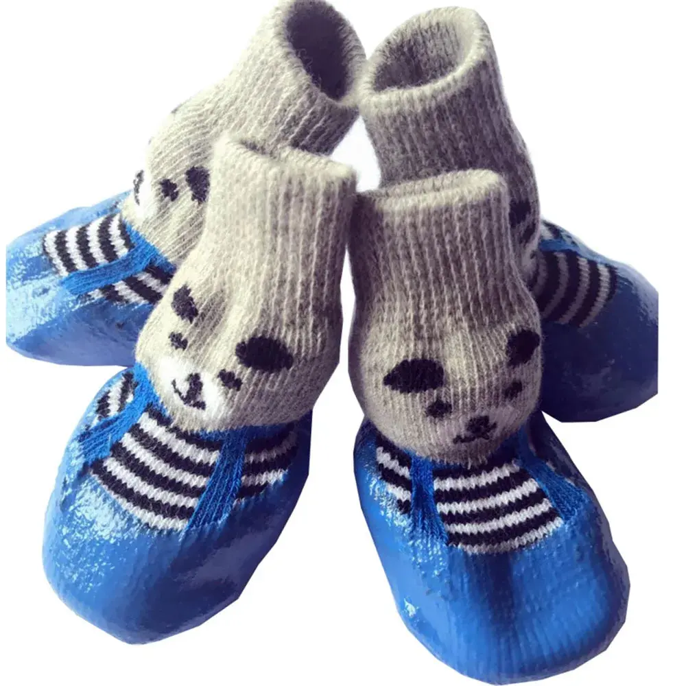 PawProtector™ Waterproof Breathable Dog Socks: Non-Slip & Adjustable - Image 7