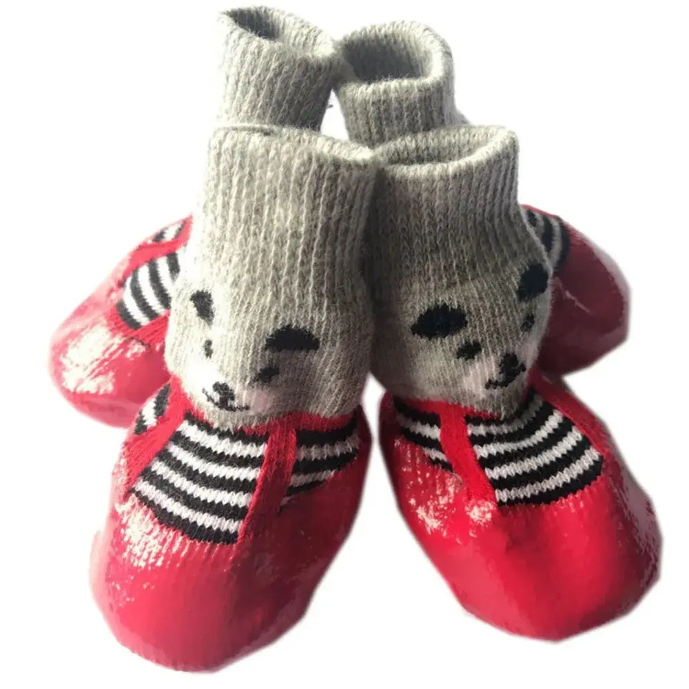 PawProtector™ Waterproof Breathable Dog Socks: Non-Slip & Adjustable - Image 9