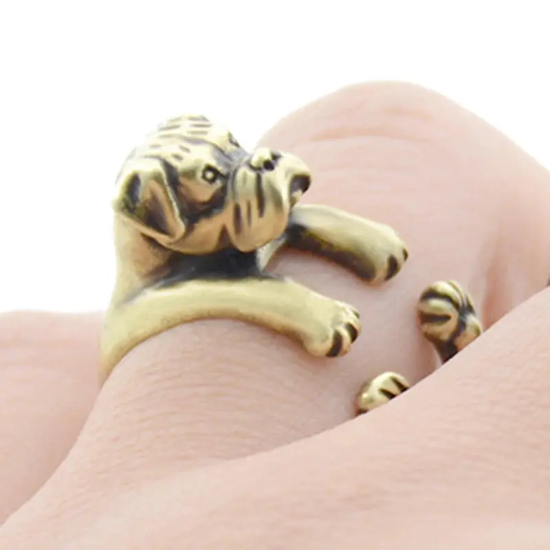 Dog Wrap Rings – Adorable Dog Jewelry - Image 17