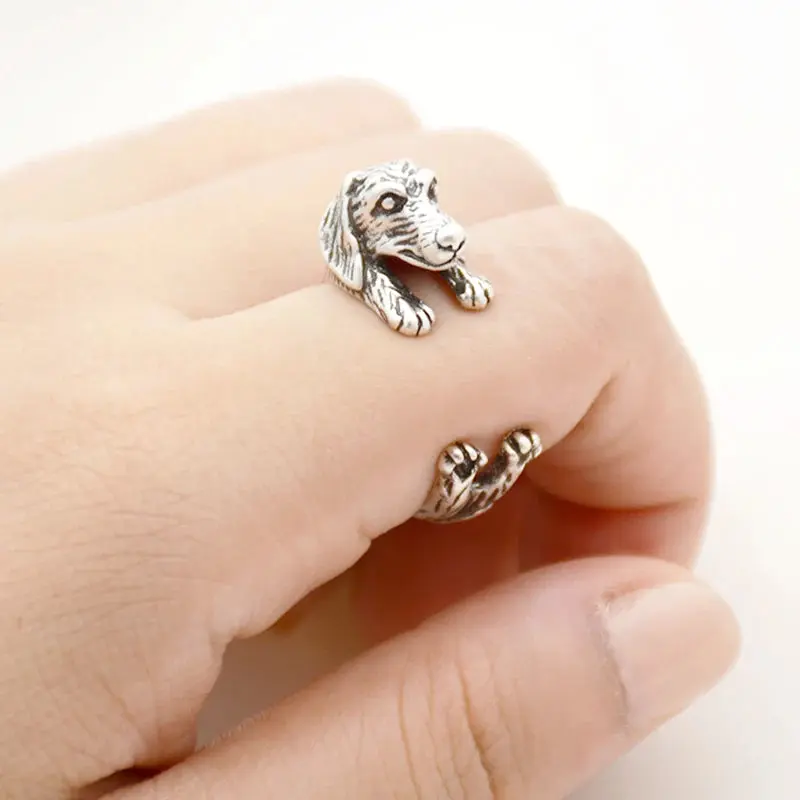 Dog Wrap Rings – Adorable Dog Jewelry - Image 19