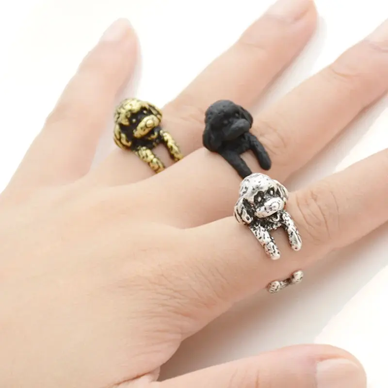 Dog Wrap Rings – Adorable Dog Jewelry - Image 4