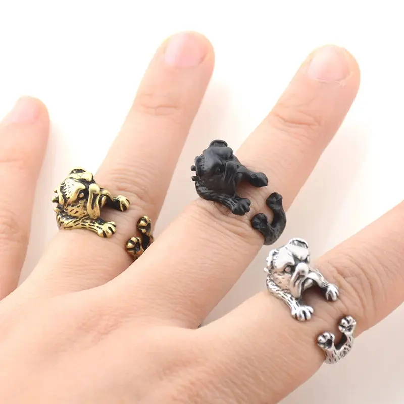 Dog Wrap Rings – Adorable Dog Jewelry - Image 6