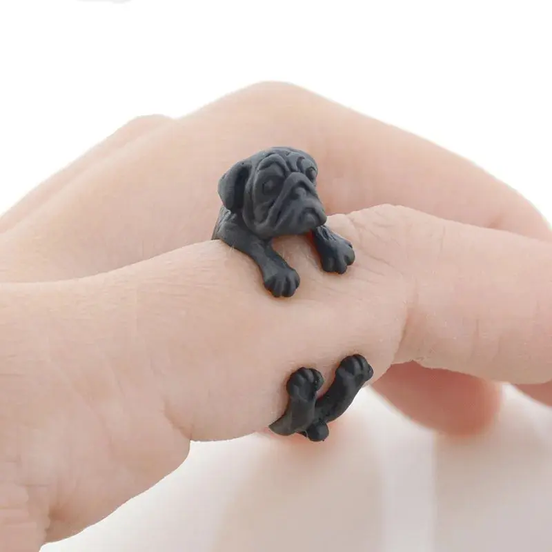 Dog Wrap Rings – Adorable Dog Jewelry - Image 7