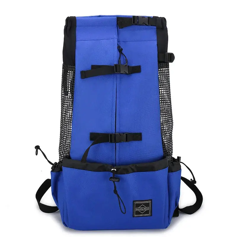 Durable Nylon Dog Carrier Backpack – Breathable Travel Bag for Pets - Image 7