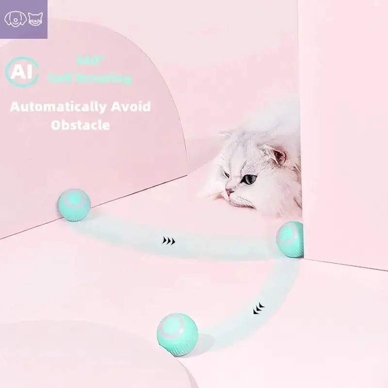 Electric Automatic Rolling Cat Ball – Interactive Fun for Your Feline - Image 3