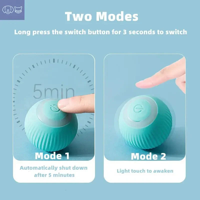 Electric Automatic Rolling Cat Ball – Interactive Fun for Your Feline - Image 4