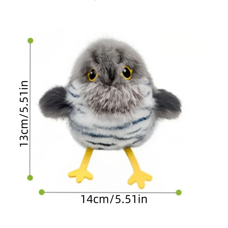 Fluttering and chirping bird cat toy - Image 7
