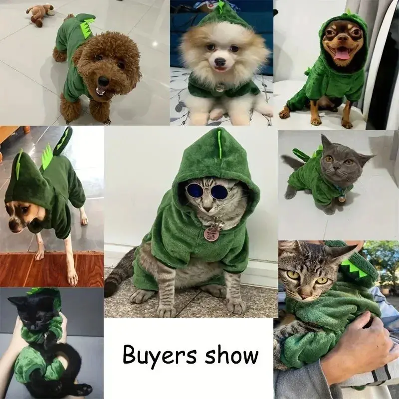 Fleece Dog Jumpsuits - Cozy and Stylish Apparel for Your Pet - Image 3