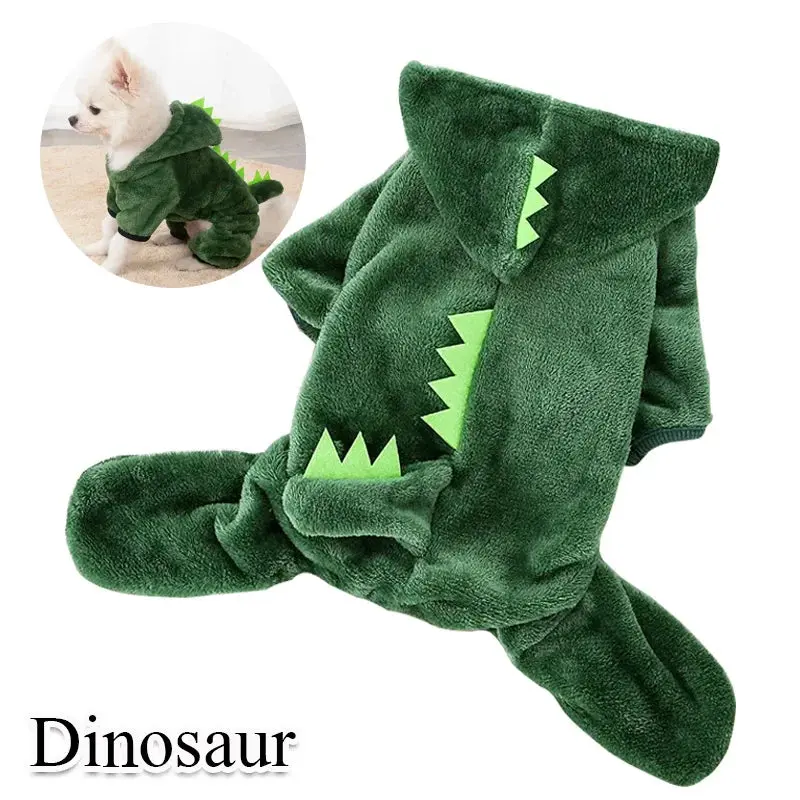 Fleece Dog Jumpsuits - Cozy and Stylish Apparel for Your Pet - Image 6