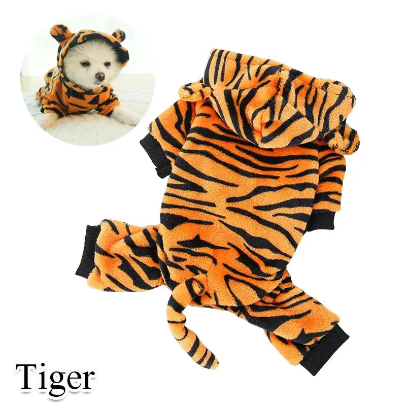 Fleece Dog Jumpsuits - Cozy and Stylish Apparel for Your Pet - Image 8