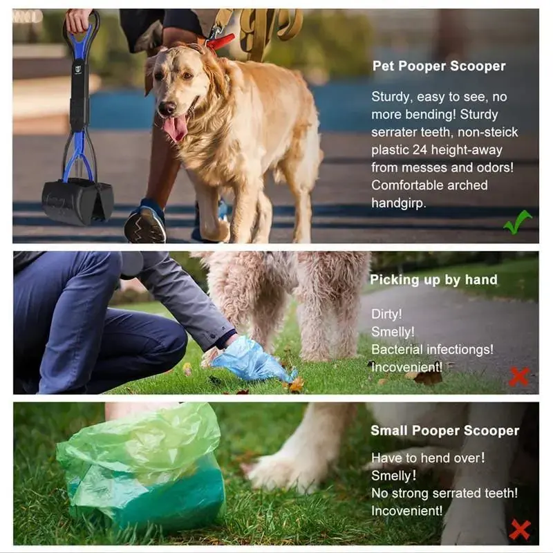 Heavy Duty Poop Scooper – Durable Waste Removal Tool for Pets - Image 5