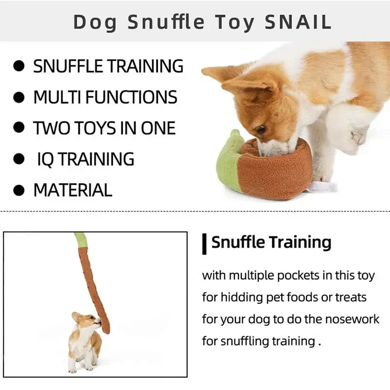 Snail Snacker Interactive Dog Toy – Perfect for All Breeds - Image 5
