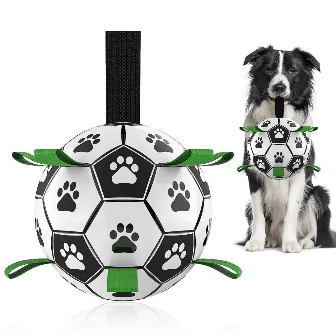 Interactive Dog Soccer Ball: Durable and Fun Toy for Active Dogs
