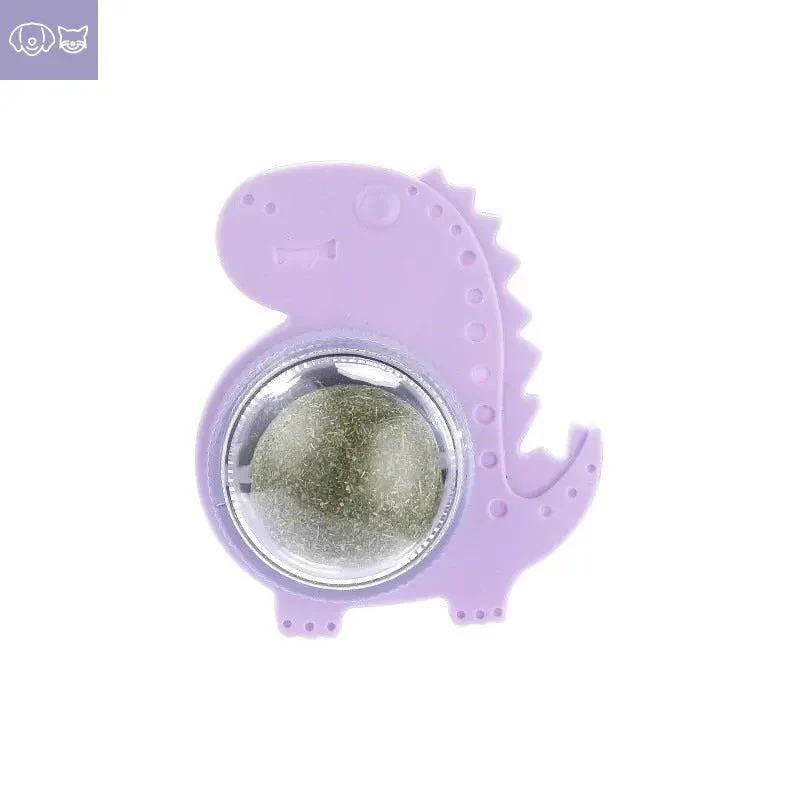 Natural Catnip Cat Rotatable Catnip Wall Ball - Image 13