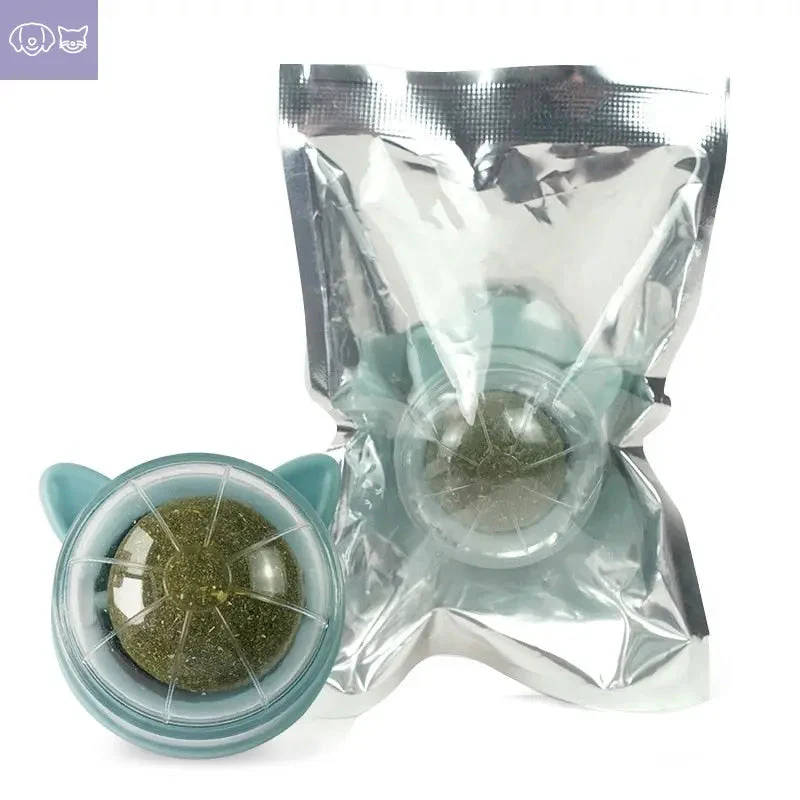 Natural Catnip Cat Rotatable Catnip Wall Ball - Image 21