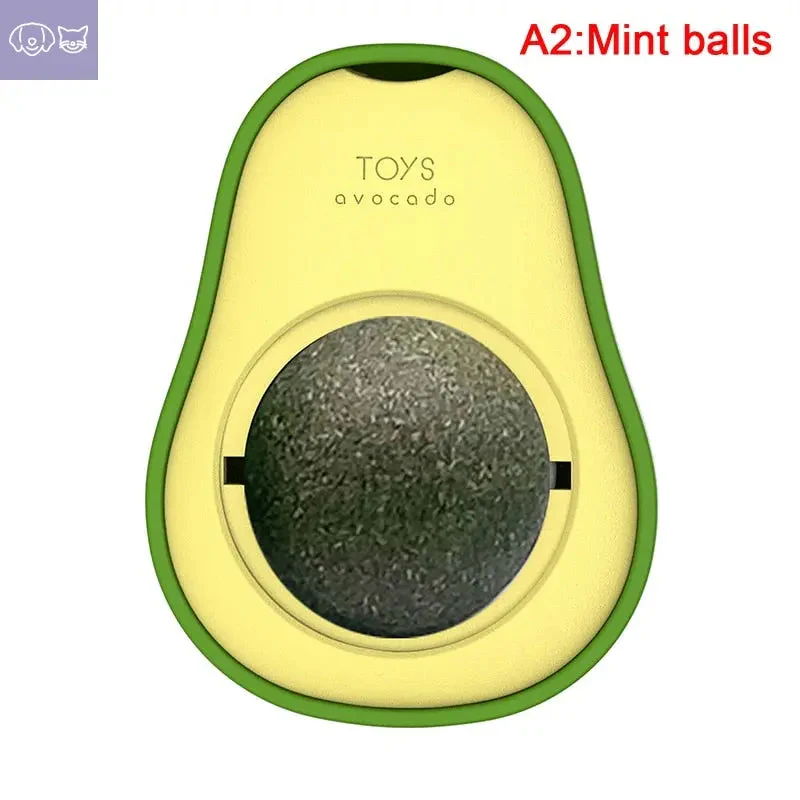 Natural Catnip Cat Rotatable Catnip Wall Ball - Image 6