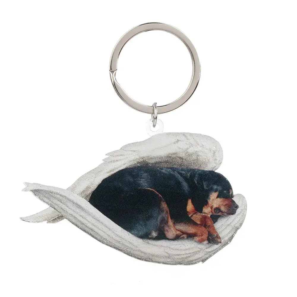 Cute Sleeping Angel Dog Ornament - Image 10