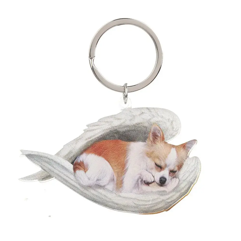 Cute Sleeping Angel Dog Ornament - Image 12