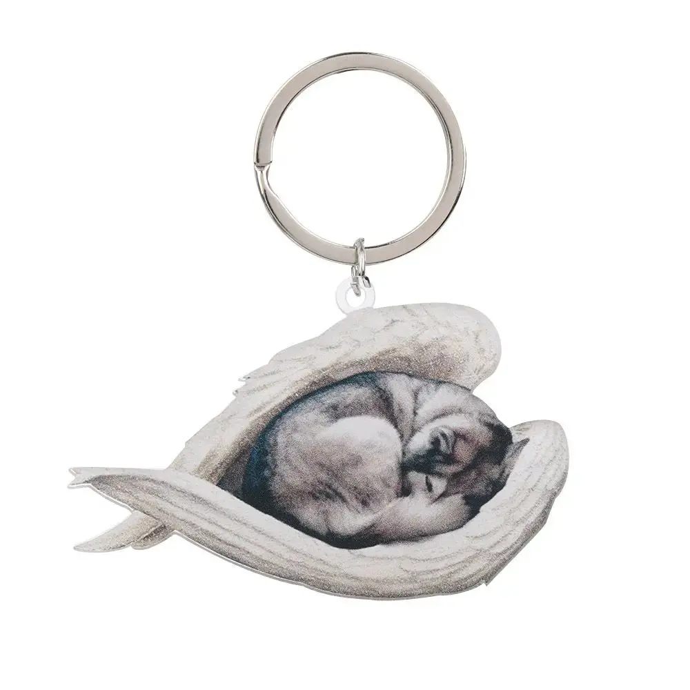 Cute Sleeping Angel Dog Ornament - Image 15