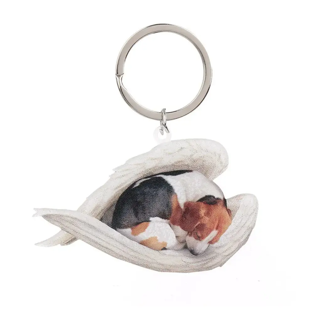 Cute Sleeping Angel Dog Ornament - Image 18
