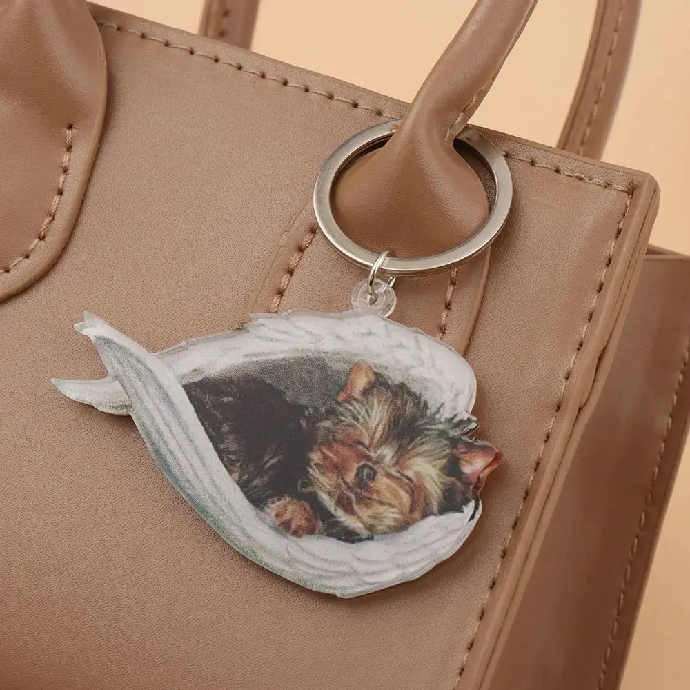 Cute Sleeping Angel Dog Ornament - Image 4