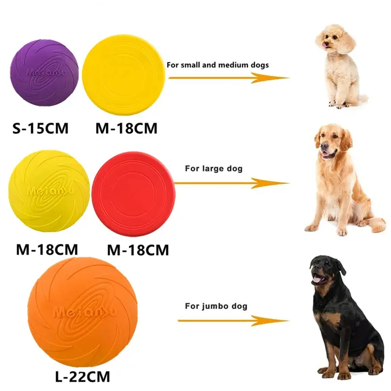 OUZEY Bite Resistant Flying Disc Toys For Dogs - Image 4