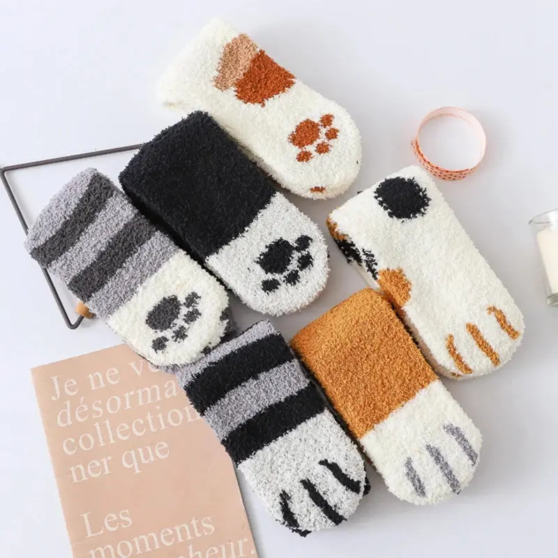 Paw Stripe Socks – Stylish and Comfortable Socks 3D - Image 3