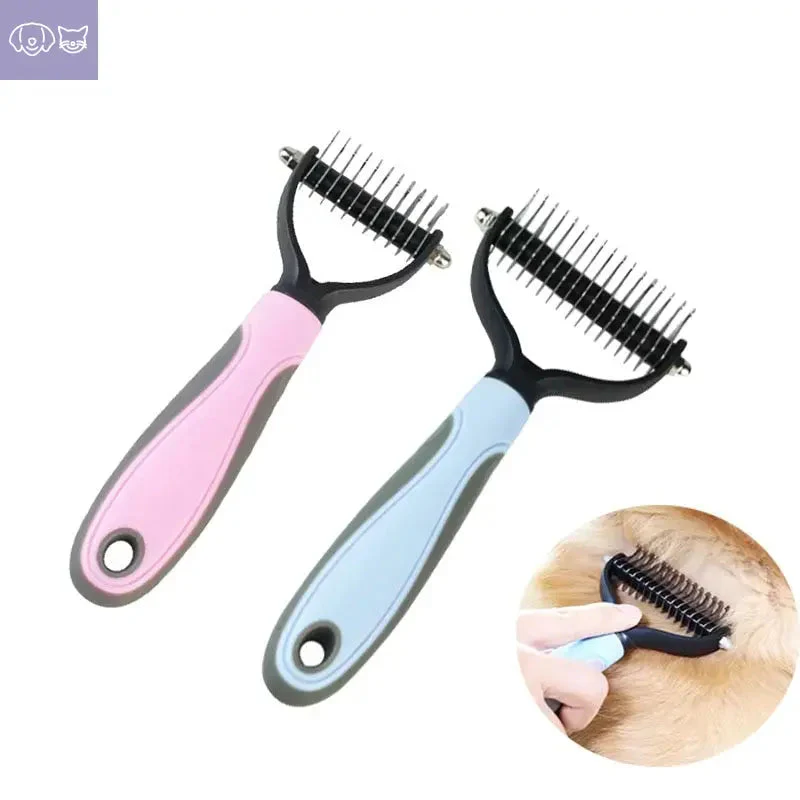 Pet Safe Dematting Comb – Dual Head Grooming Tool for Pets - Image 4