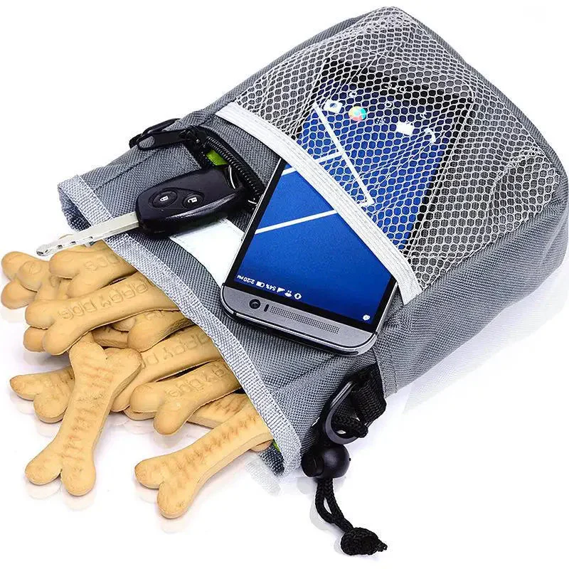 Portable Dog Training Waist Bag – Outdoor Treat Snack Pouch for Rewards & Feeding - Image 2