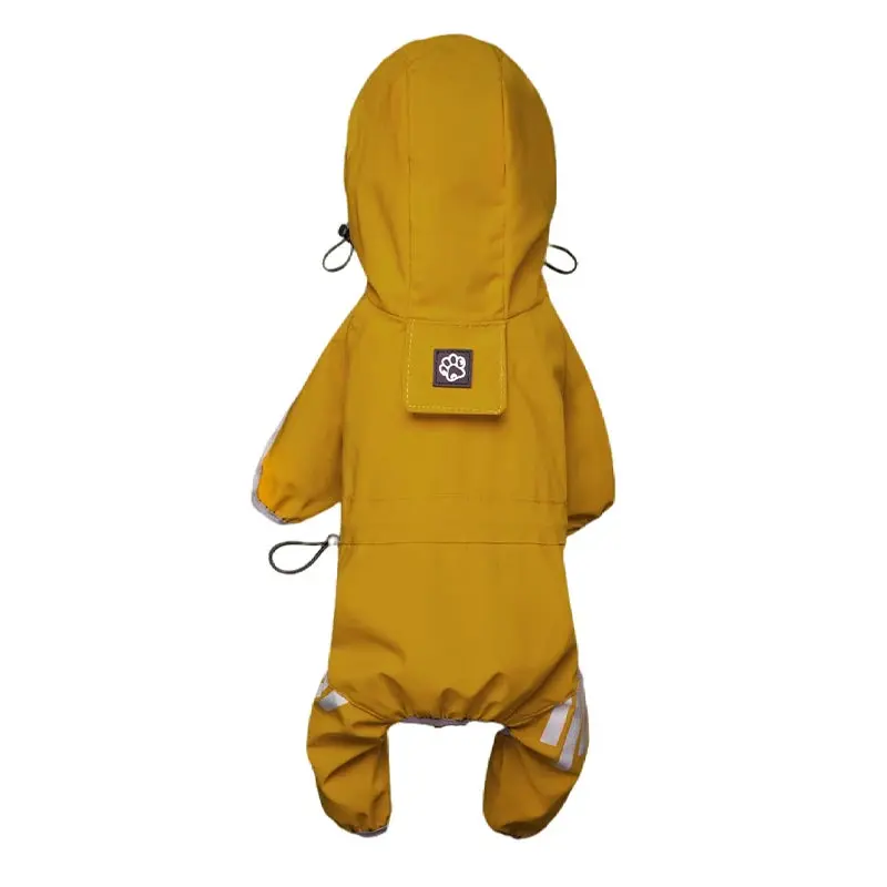 Reflective Dog Raincoat Waterproof for Small & Medium Breeds - Image 8