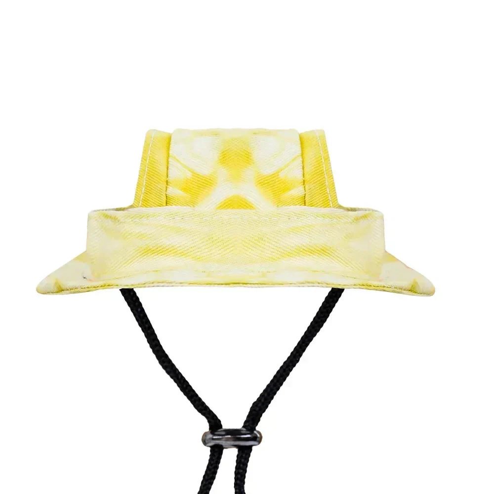 Small Dog & Cat Cowboy Hat with Ear Holes – Tiny Pet Birthday Costume - Image 9