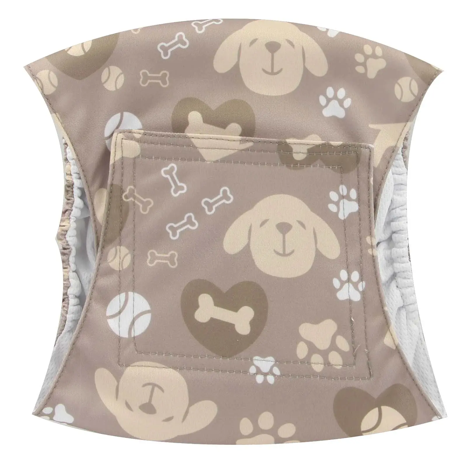 Washable Dog Belly Band – Absorbent Adjustable Diapers for Male Dogs - Image 8