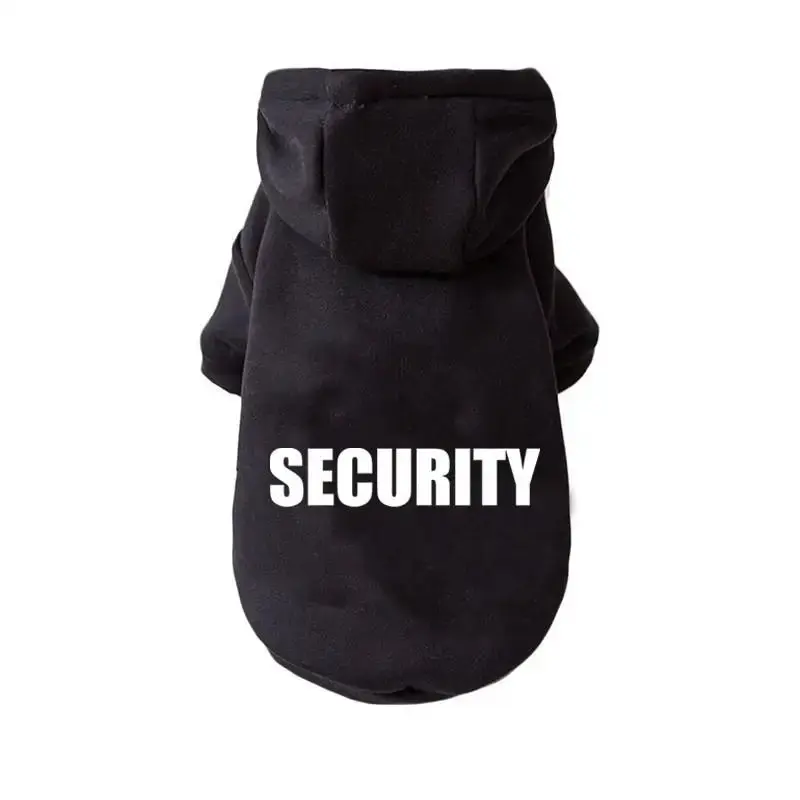 Winter Security Dog Hoodie with Leash Hole for Large & Small Dogs - Image 8