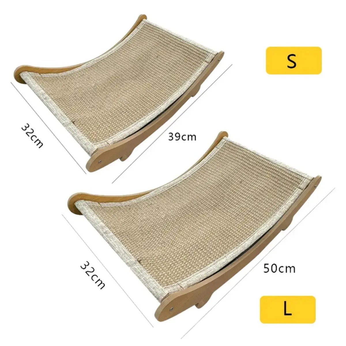 Wooden Cat Scratching Pad & Bed – Multi-Function Scratch Board - Image 2