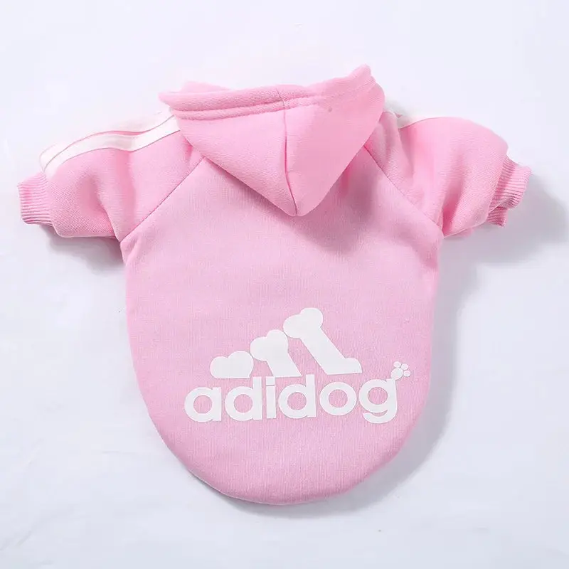 Adidog Pet Dog Clothes – Cotton Hooded Sweatshirt for All Sizes - Image 8